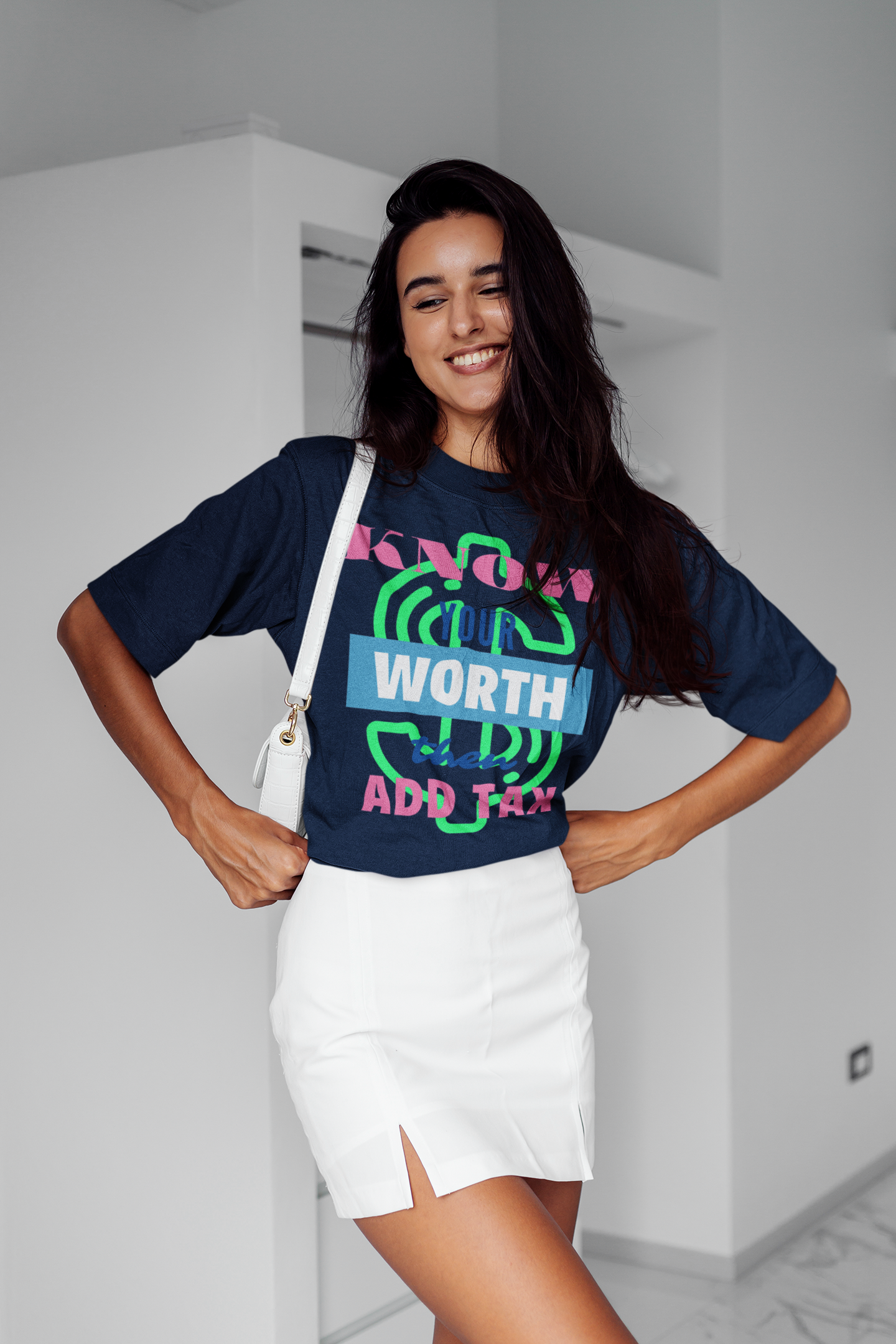 Know Your Worth Short Sleeve Unisex Softstyle Tee