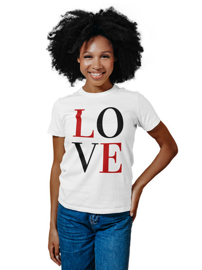 Love Sign Short Sleeve Unisex Softstyle Tee