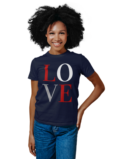 Love Sign camiseta unisex de manga corta Softstyle