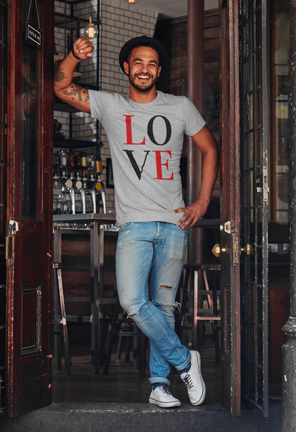 Love Sign camiseta unisex de manga corta Softstyle