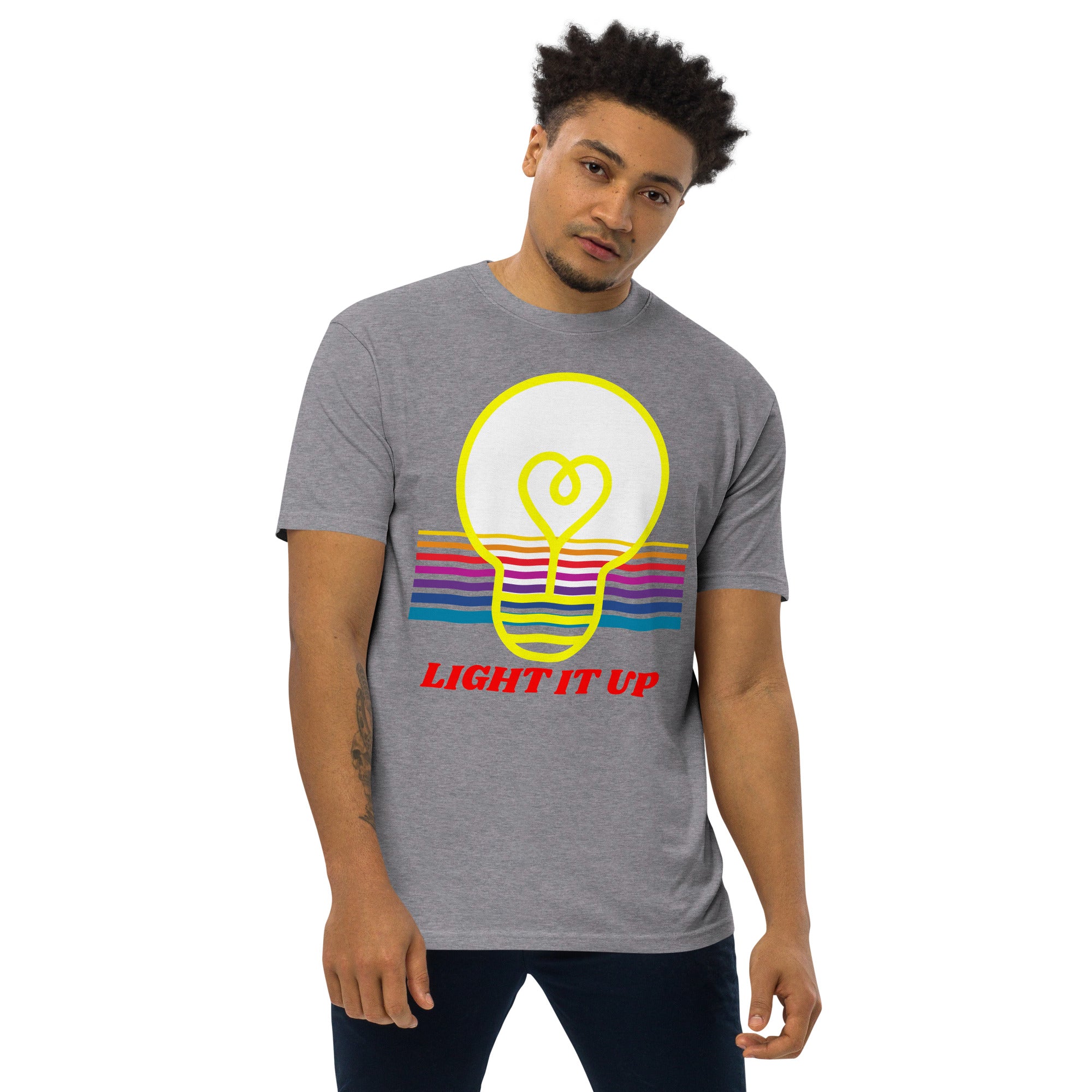 Light It Up! Heavyweight Unisex T-Shirt