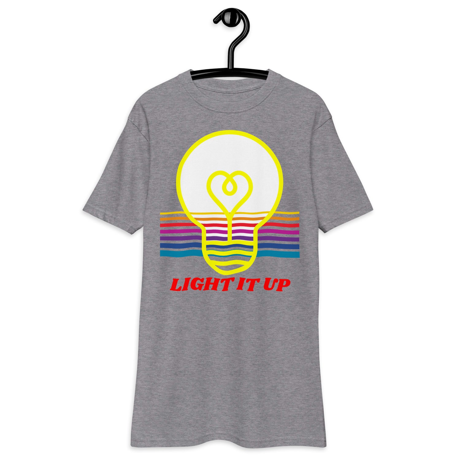 Light It Up! Heavyweight Unisex T-Shirt