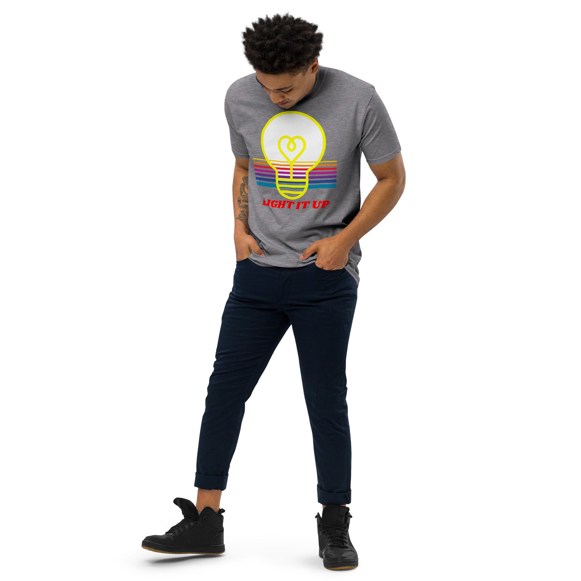 Light It Up! Heavyweight Unisex T-Shirt