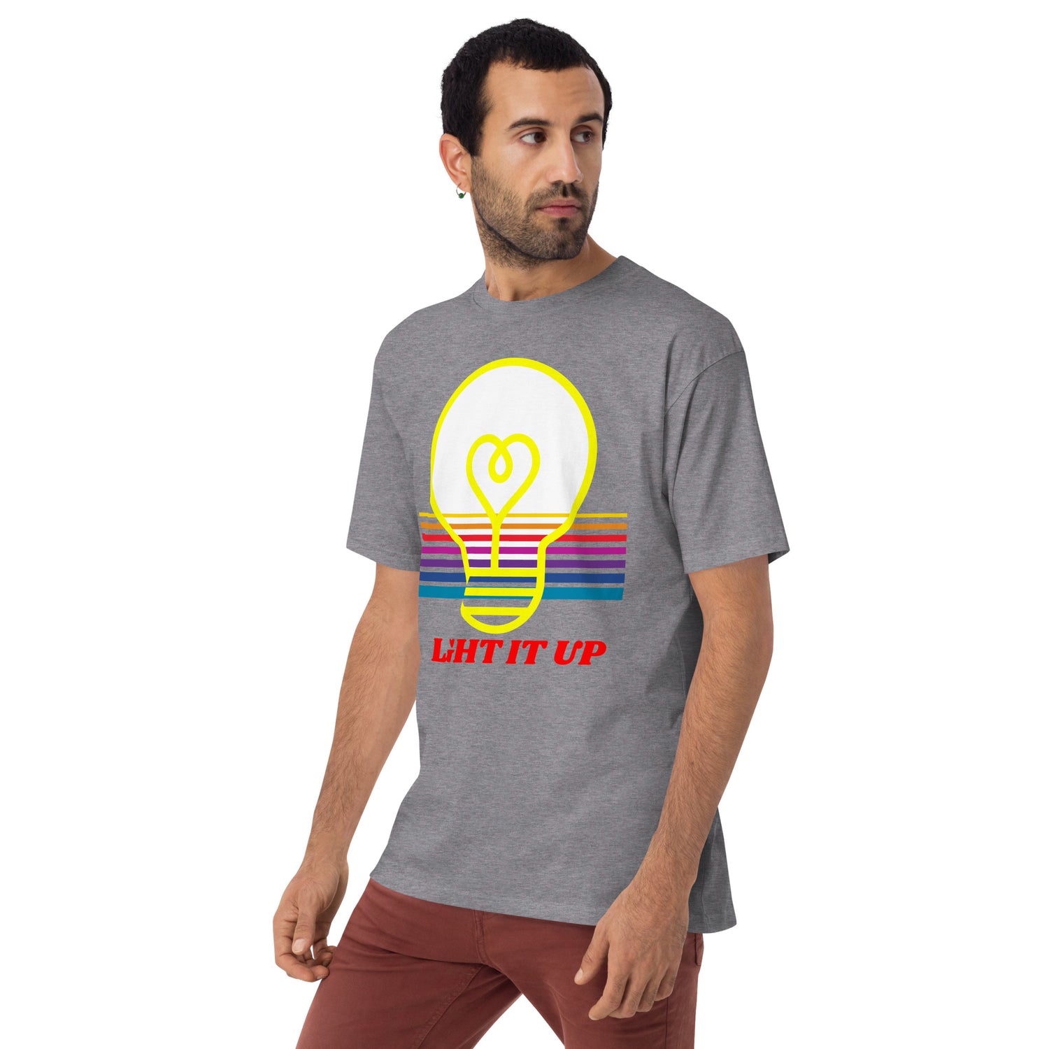 Light It Up! Heavyweight Unisex T-Shirt