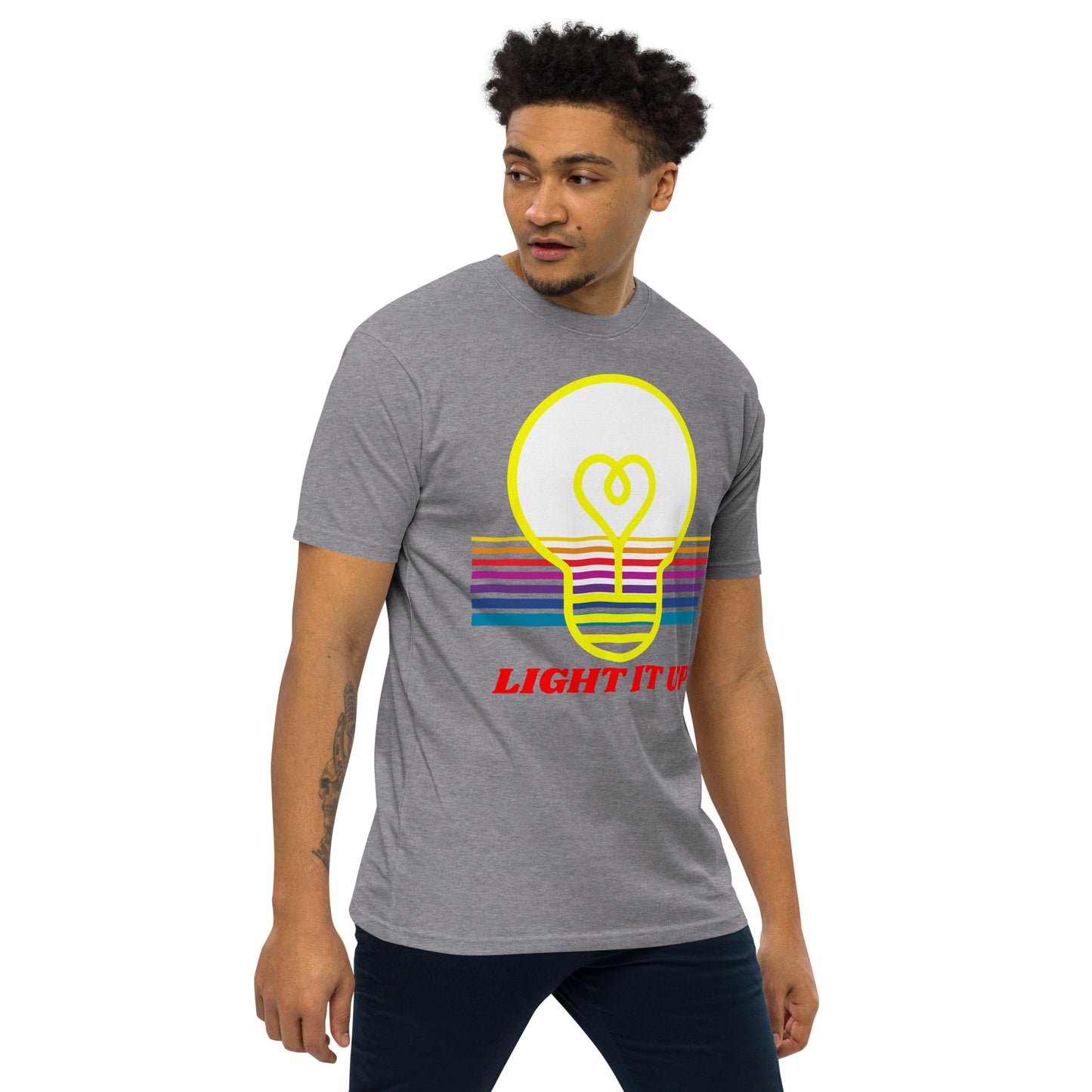 Light It Up! Heavyweight Unisex T-Shirt