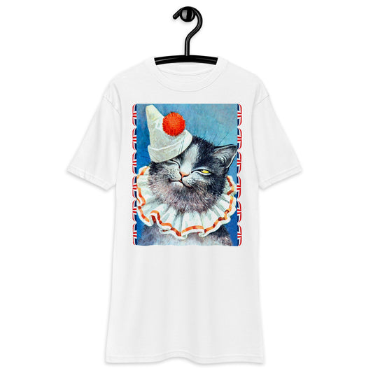 Die Karen Clown Cat Unisex Heavyweight Tee