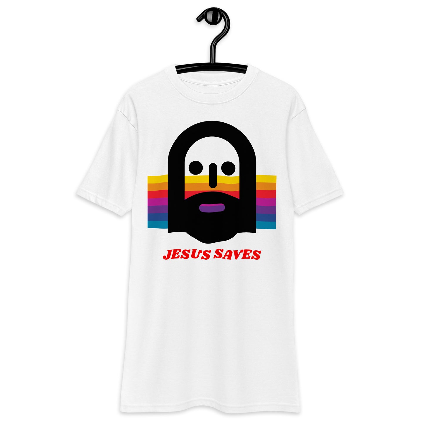 Jesus Saves Heavyweight T-Shirt