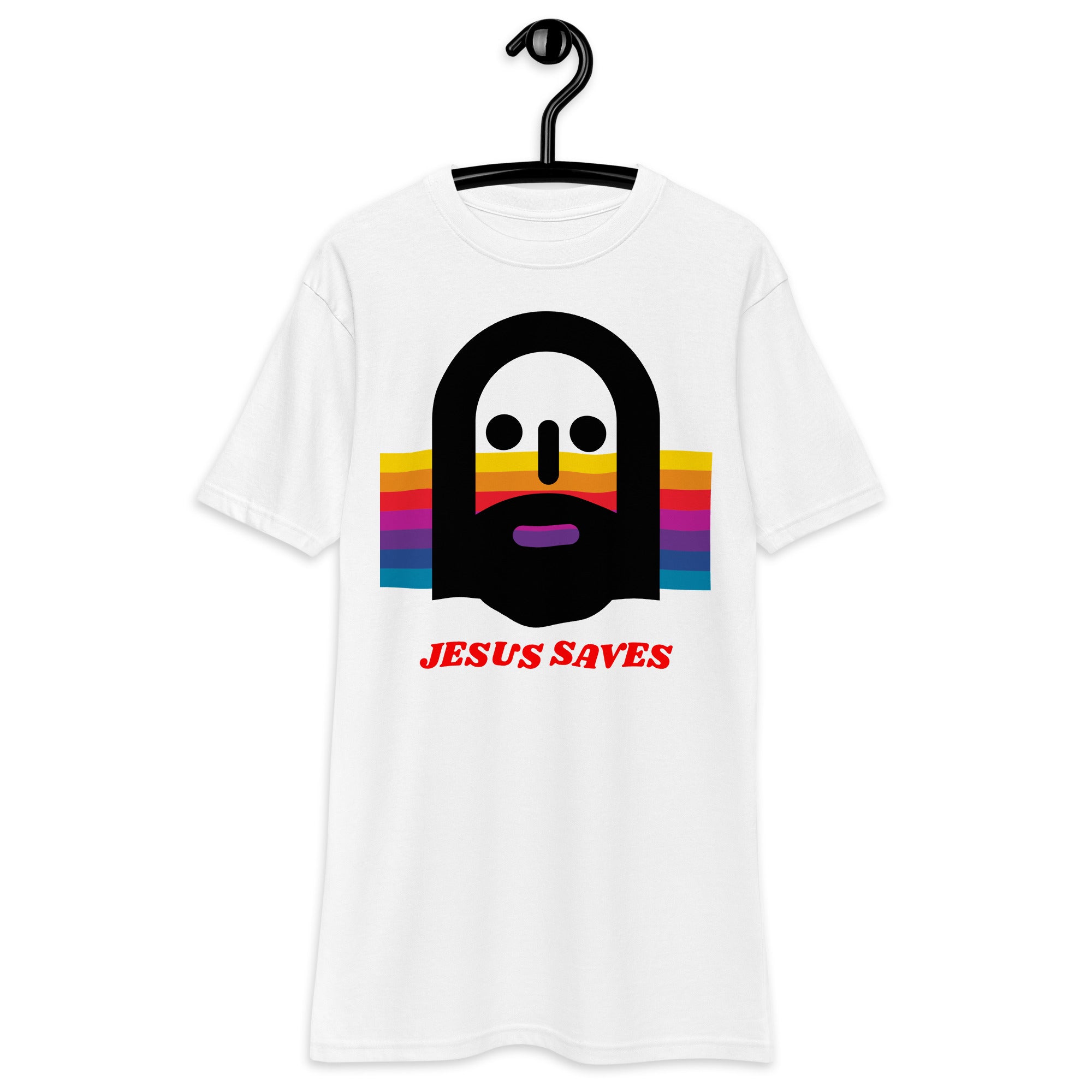 Jesus Saves Heavyweight T-Shirt