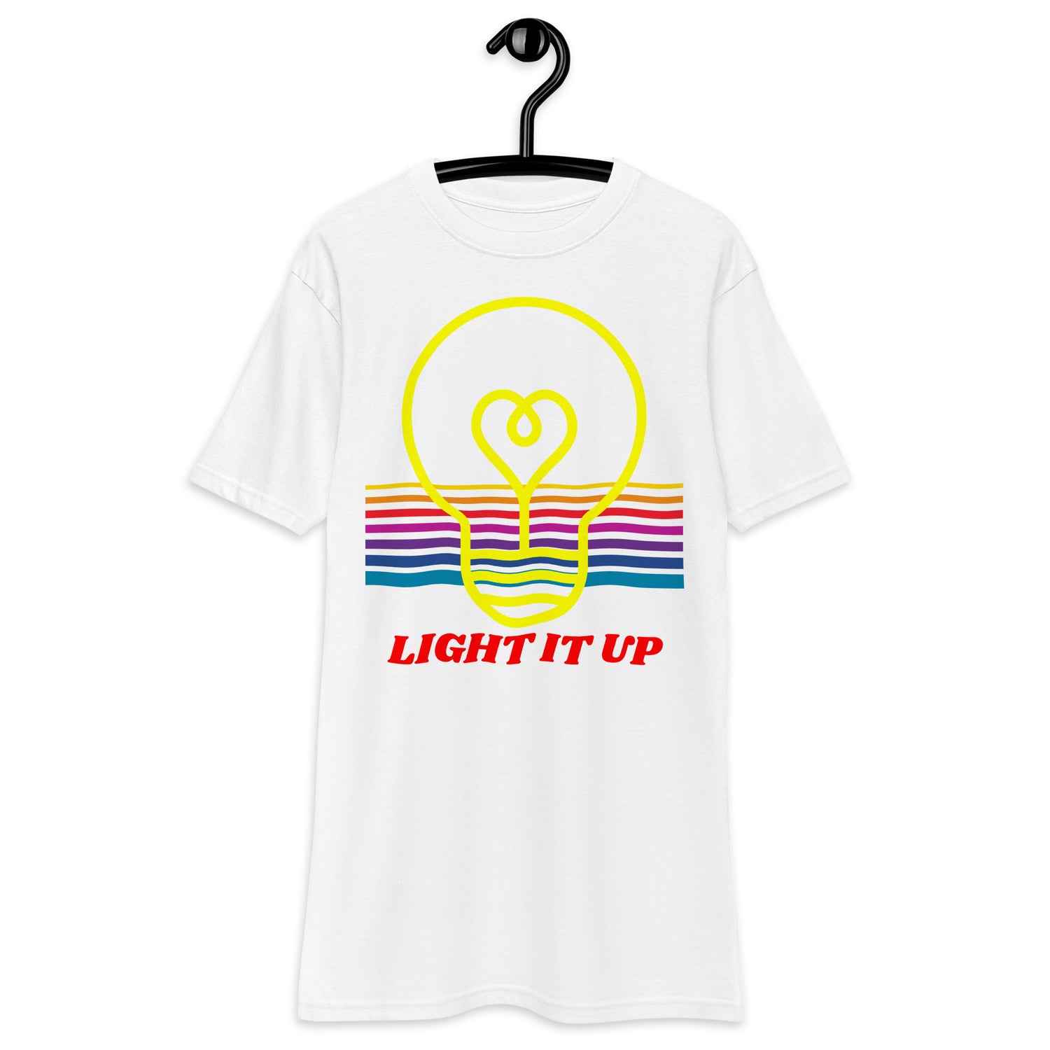 Light It Up! Heavyweight Unisex T-Shirt