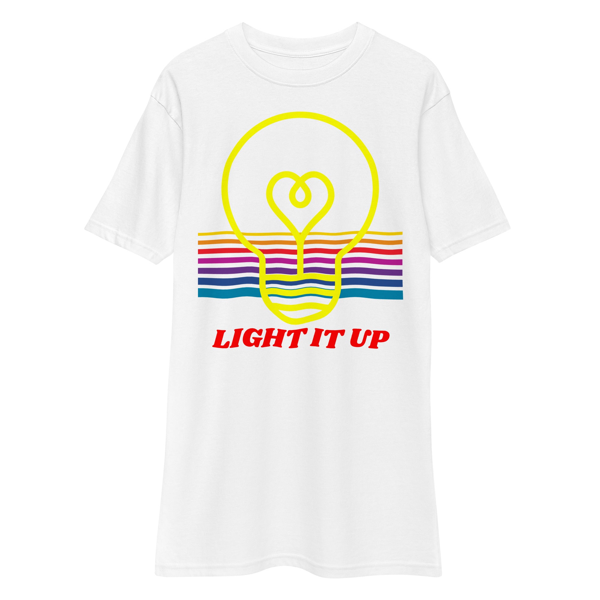 Light It Up! Heavyweight Unisex T-Shirt