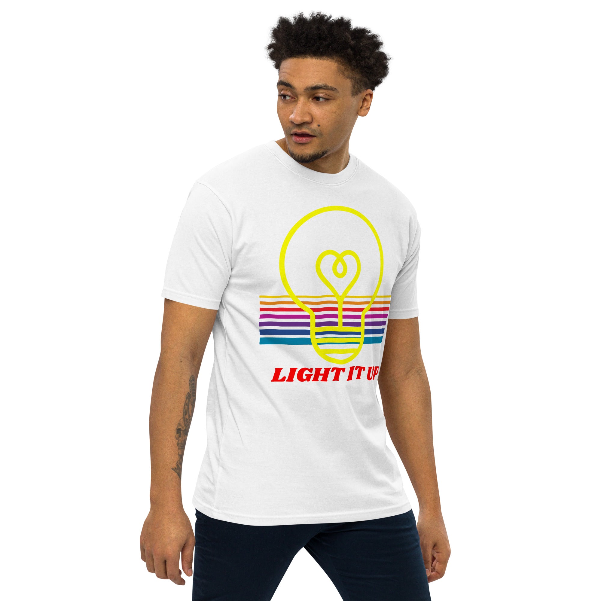 Light It Up! Heavyweight Unisex T-Shirt