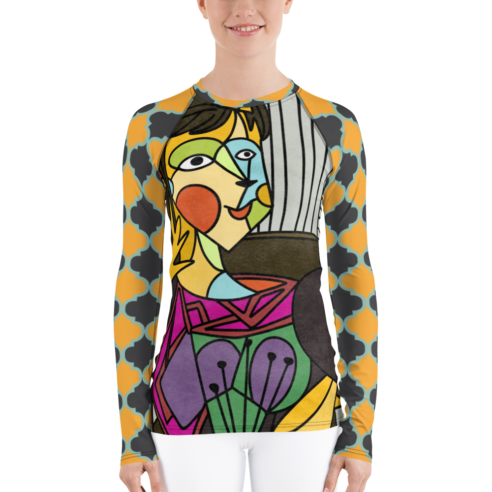 The Cubist Rash Guard