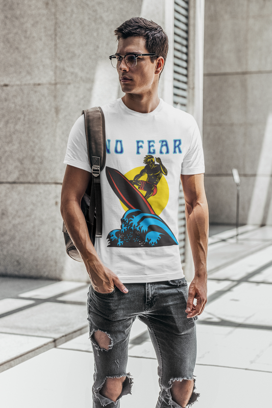 Camiseta pesada No Fear Lone Surfer