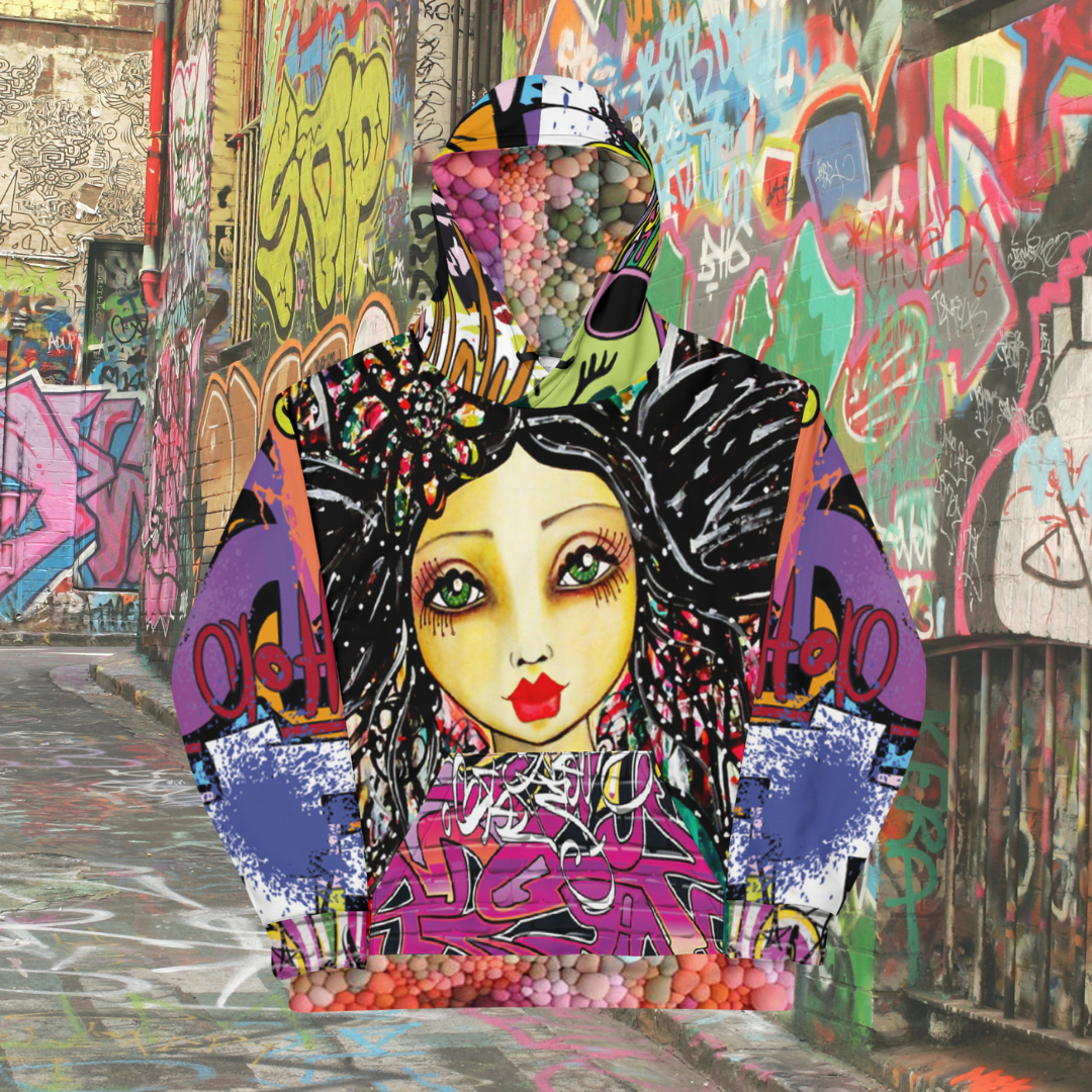 Raffaela Graffiti Sudadera con capucha unisex