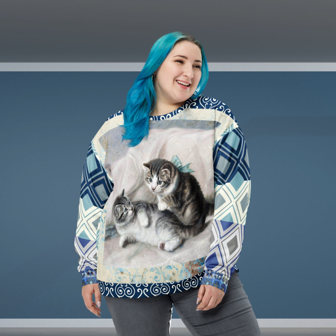 Ruff n' Tumble Kittens at Play Unisex Sweatshirt