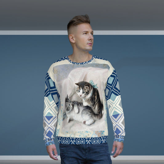 Sudadera unisex Ruff n' Tumble Kittens at Play