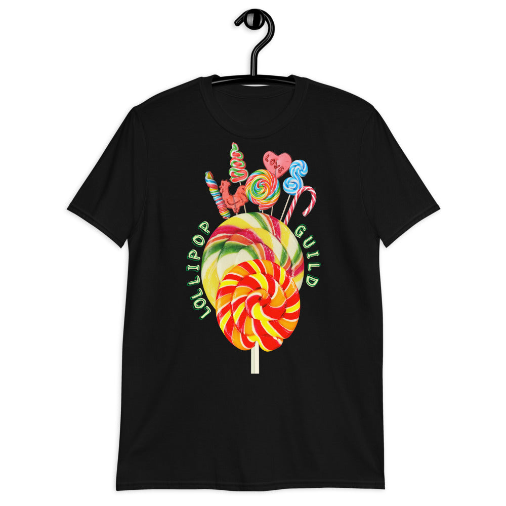 Lollipop Guild Candy Shop camiseta unisex de manga corta Softstyle