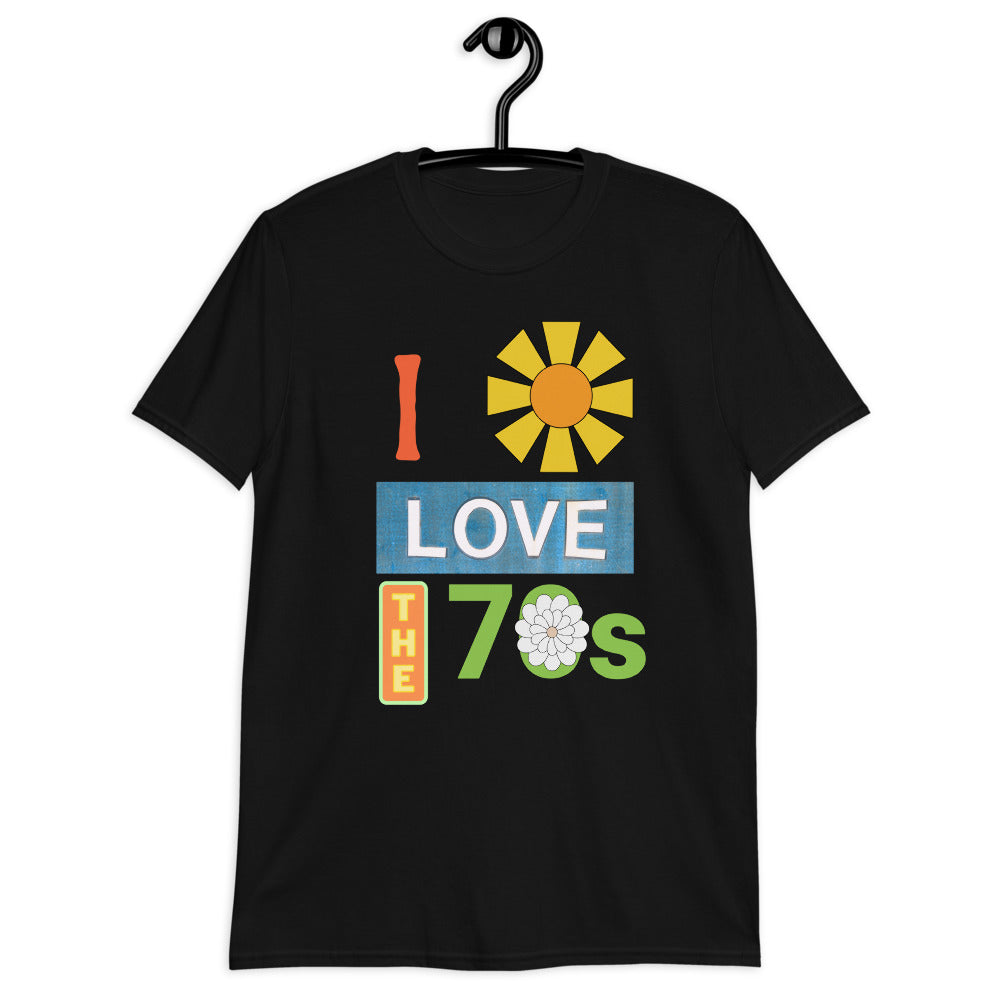 I Love The 70s Short Sleeve Unisex Softstyle Tee