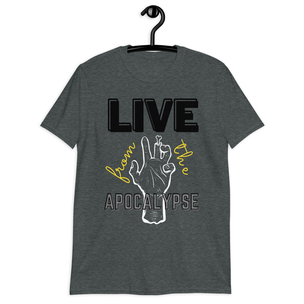 Live From The Apocalypse Short Sleeve Unisex Softstyle Tee