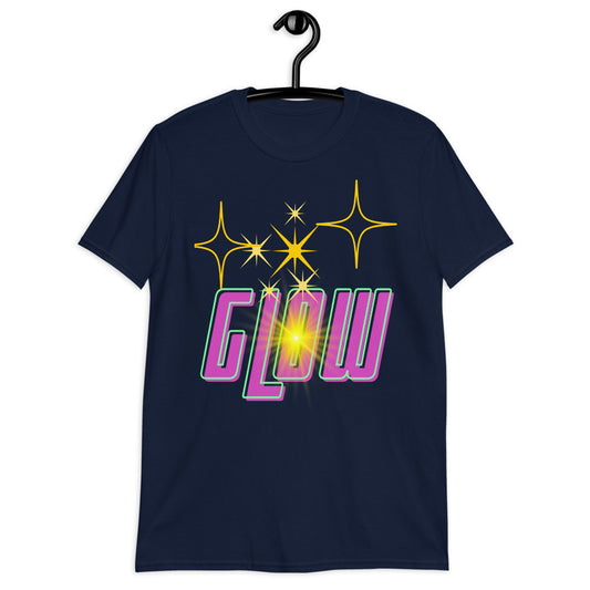 Muestra tu camiseta de estilo suave unisex de manga corta GLOW