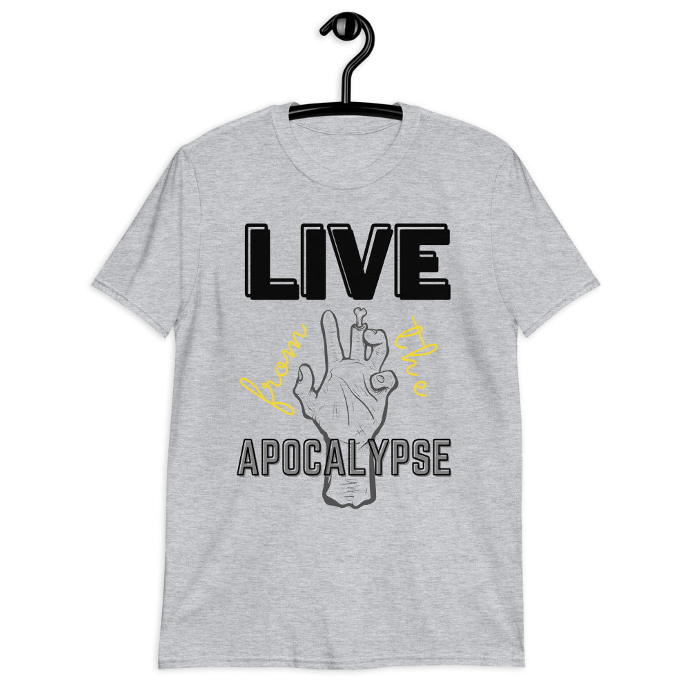 Live From The Apocalypse Short Sleeve Unisex Softstyle Tee