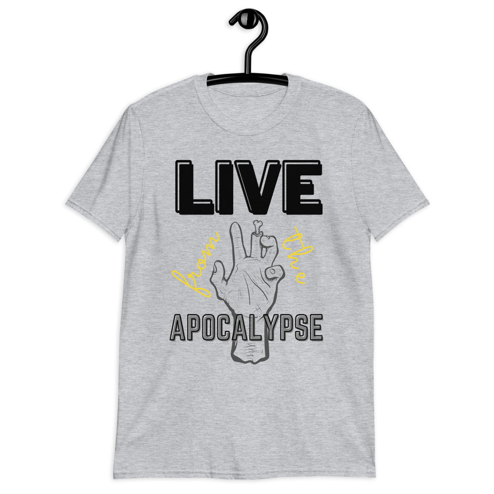 En vivo desde el Apocalipsis camiseta unisex de manga corta Softstyle