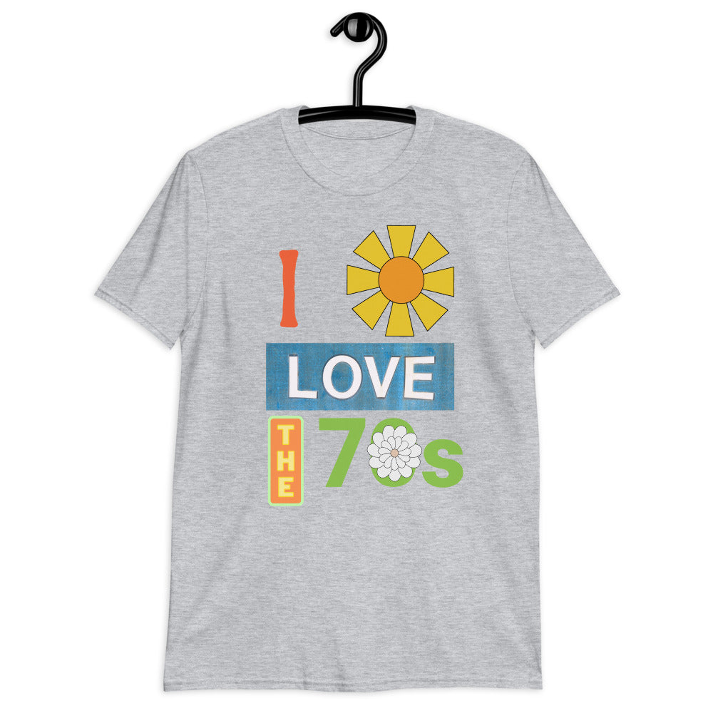 I Love The 70s Short Sleeve Unisex Softstyle Tee