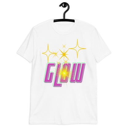 Muestra tu camiseta de estilo suave unisex de manga corta GLOW