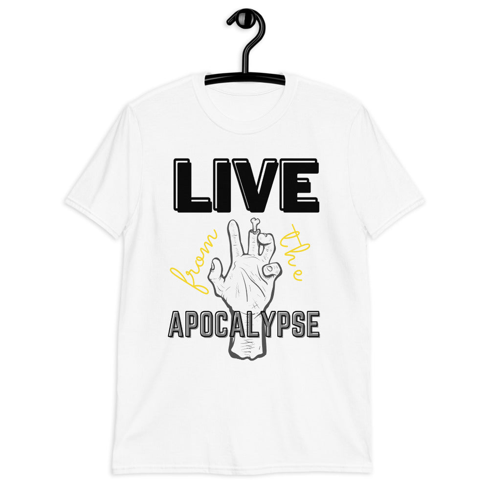 Live From The Apocalypse Short Sleeve Unisex Softstyle Tee