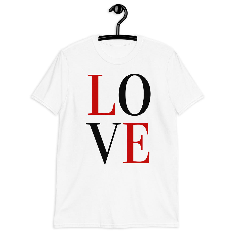 Love Sign camiseta unisex de manga corta Softstyle